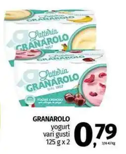 Pam GRANAROLO yogurt vari gusti offerta