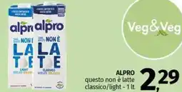 Pam ALPRO questo non è latte classico/light offerta
