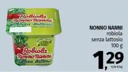Pam NONNO NANNI robiola senza lattosio offerta