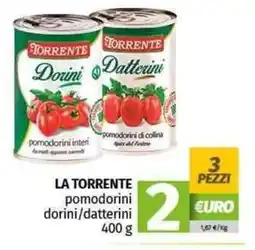 Pam LA TORRENTE pomodorini dorini/datterini offerta