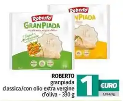 Pam ROBERTO granpiada classica/con olio extra vergine d'oliva offerta