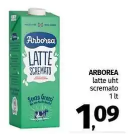 Pam ARBOREA latte uht scremato offerta