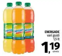 Pam ENERGADE vari gusti offerta