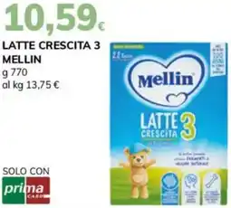 Basko Latte crescita 3 MELLIN offerta