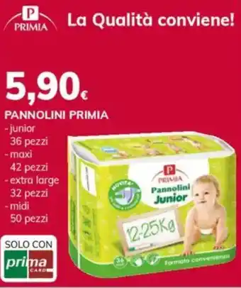 Basko Pannolini PRIMIA offerta