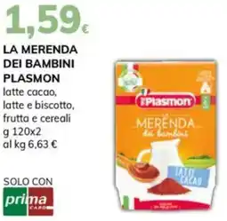 Basko La merenda dei bambini PLASMON offerta