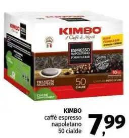 Pam KIMBO caffè espresso napoletano 50 cialde offerta