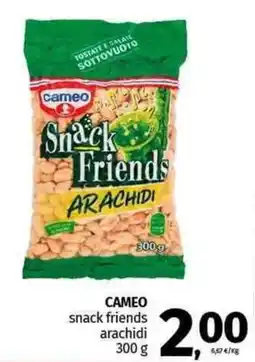 Pam CAMEO snack friends arachidi offerta