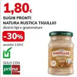Basko Sughi pronti natura rustica TIGULLIO offerta