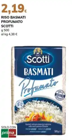 Basko Riso basmati profumato SCOTTI offerta
