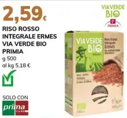 Basko Riso rosso integrale ermes via verde bio PRINIA offerta