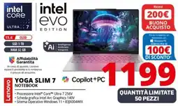 Comet Lenovo YOGA SLIM 7 NOTEBOOK offerta