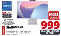 Comet Lenovo IDEACENTRE AIO Notebook offerta