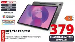 Comet Lenovo IDEA TAB PRO 20SE TABLET offerta