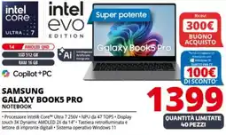Comet SAMSUNG galaxy book5 PRO notebook offerta