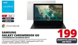 Comet SAMSUNG GALAXY CHROMEBOOK GO CHROMEBOOK XE340XDA-KA1IT offerta