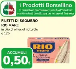 Basko Filetti di sgombro RIO MARE offerta