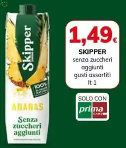Basko SKIPPER senza zuccheri aggiunti gusti assortiti offerta