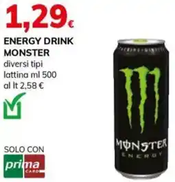 Basko Energy drink monster offerta