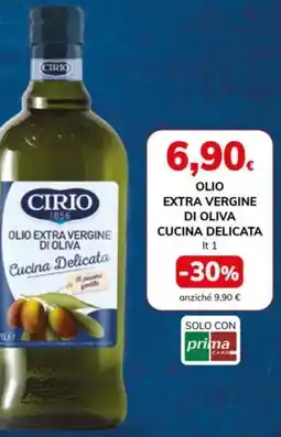 Basko Cirio olio extra vergine di oliva cucina delicata offerta
