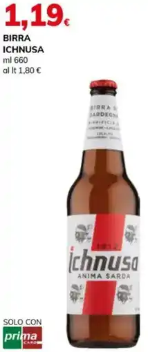 Basko Birra ICHNUSA offerta