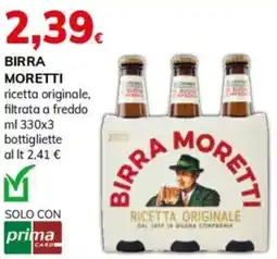 Basko Birra MORETTI offerta