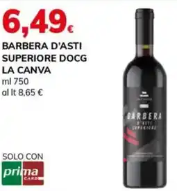 Basko Barbera d'asti superiore docg la canva offerta