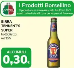 Basko Birra tennent's super offerta