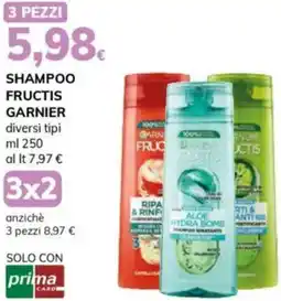 Basko Shampoo fructis GARNIER offerta
