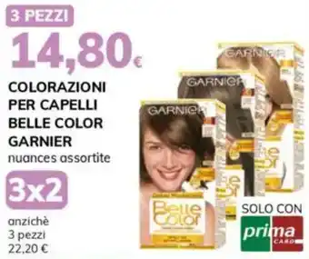 Basko Colorazioni per capelli belle color GARNIER offerta