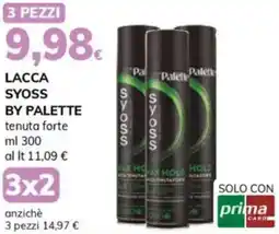 Basko Lacca syoss by palette offerta