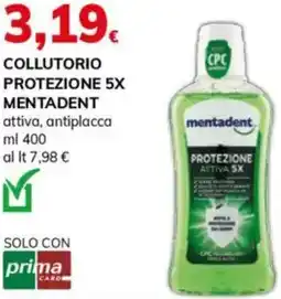 Basko Collutorio protezione 5x MENTADENT offerta