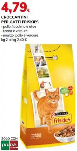 Basko Croccantini per gatti FRISKIES offerta