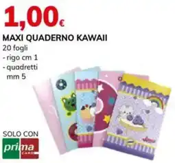 Basko Maxi quaderno kawaii offerta