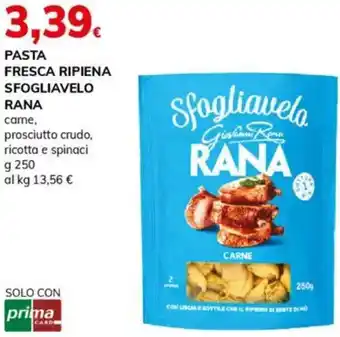 Basko Pasta fresca ripiena sfogliavelo rana offerta