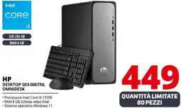 Comet HP DESKTOP S03-0007NL OMNIDESK offerta
