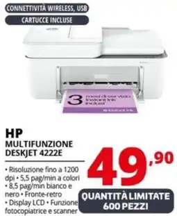 Comet HP MULTIFUNZIONE DESKJET 4222E offerta