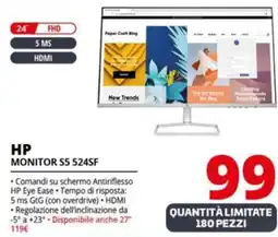 Comet HP MONITOR S5 524SF offerta