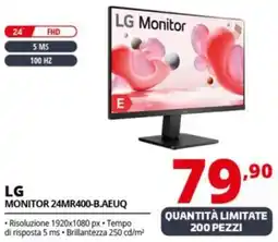 Comet LG MONITOR 24MR400-B.AEUQ offerta