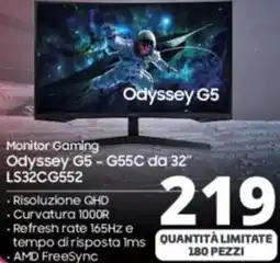 Comet Monitor Gaming Odyssey G5 - G55C da 32″ LS32CG552 offerta