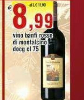 Idromarket Vino rosso offerta