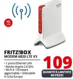 Comet FRITZ!BOX MODEM 6820 LTE V3 offerta