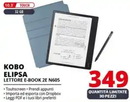 Comet KOBO ELIPSA LETTORE E-BOOK 2E N605 offerta