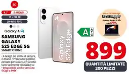 Comet SAMSUNG GALAXY S25 EDGE 5G offerta