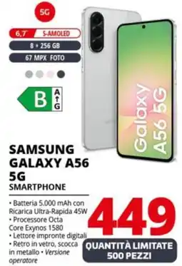 Comet SAMSUNG GALAXY A56 5G offerta