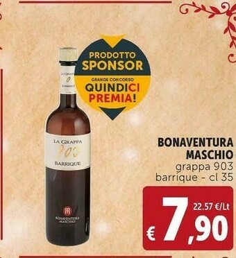 Deco Supermercati La grappa 903 barrique 350 g(ml) offerta