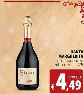 Deco Supermercati Prosecco doc extra dry 75 cl offerta