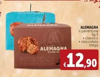 Deco Supermercati Alemagna il panettone offerta