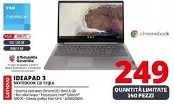 Comet Lenovo IDEAPAD 3 NOTEBOOK CB 151JL6 offerta