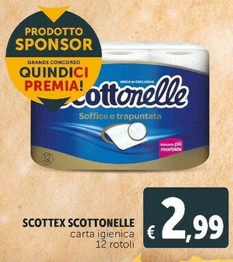 Deco Supermercati Scottonelle carta igienica offerta